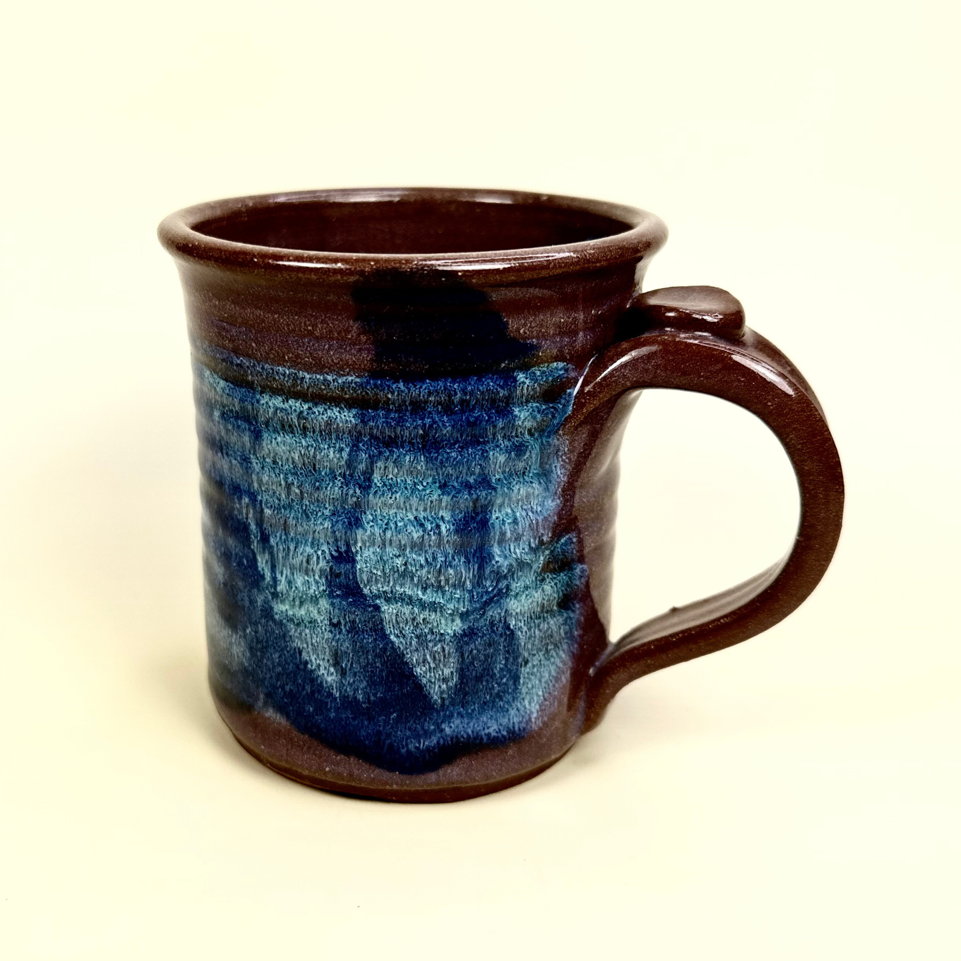 Studio Pottery Mug - Azure