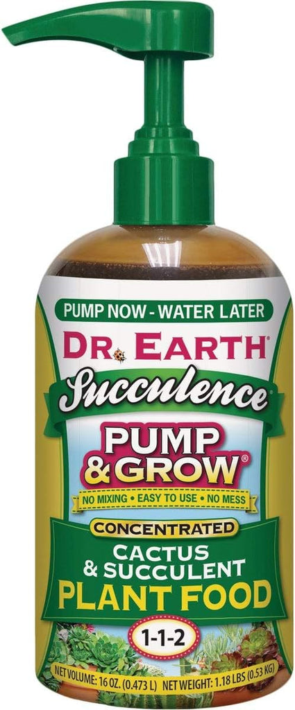 Dr. Earth Pump & Grow Succulence Cactus And Succulent Plant Food 1-1-2